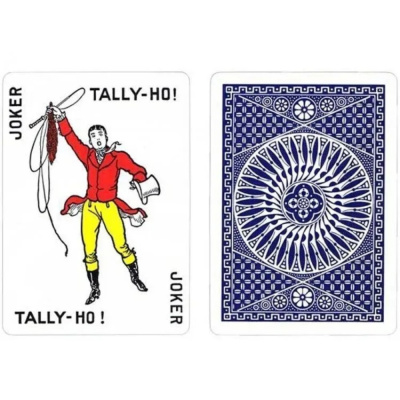 картинка Карты "Tally-Ho Standard Index blue Circle " от магазина Gamesdealer.ru
