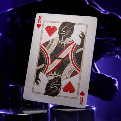 картинка Карты "Theory11 Black Panther Playing Cards" от магазина Gamesdealer.ru
