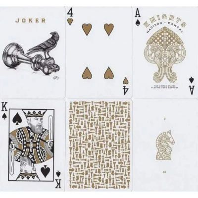 картинка Карты "Ellusionist Knights Gold" от магазина Gamesdealer.ru