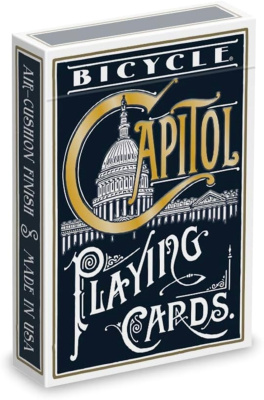Карты "Bicycle Capitol blue"