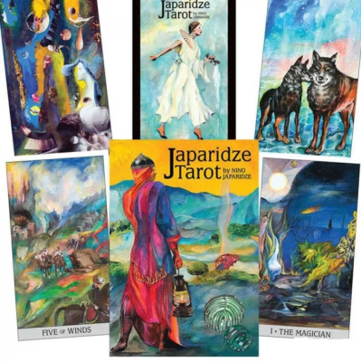 картинка Карты Таро "Japaridze Tarot" US Games / Джапаридзе Таро от магазина Gamesdealer.ru