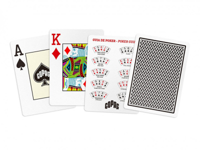 картинка Карты Copag Texas Holdem poker cards 100% plastic (Black) от магазина Gamesdealer.ru