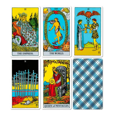картинка Карты Таро "Rider-Waite Tarot Deck - Mini Edition" US Games / Райдер Уэйт Таро Мини от магазина Gamesdealer.ru