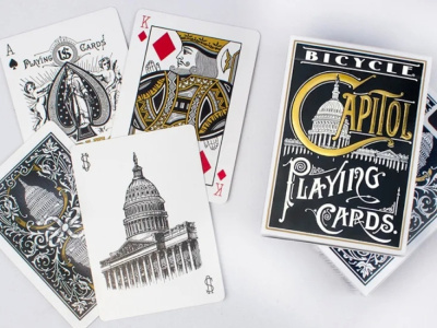 картинка Карты "Bicycle Capitol blue" от магазина Gamesdealer.ru