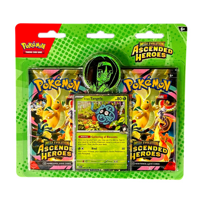 Pokemon Mega Evolution: Ascended Heroes Collection Blister Pokemon TCG (Erika's Tangela) (ENG)