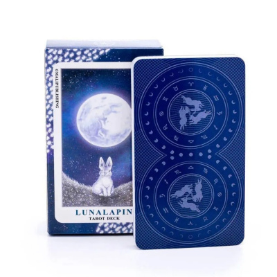 Карты Таро "Lunalapin Tarot" 12x7 Reprint / Таро Лунный Кролик TAROMANIA