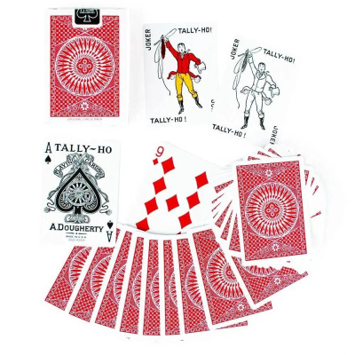 картинка Карты "Tally-Ho Standard Index red Circle " от магазина Gamesdealer.ru
