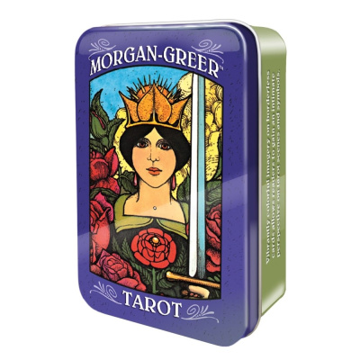 Карты Таро "Morgan-Greer In a Tin" US Games / Морган Грир в металлическом боксе