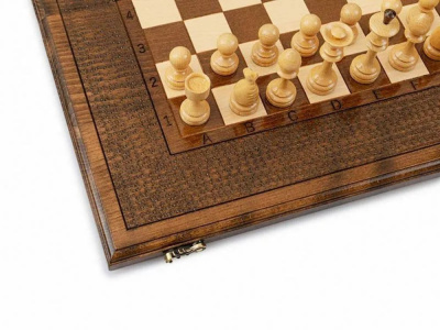 картинка Шахматы + нарды резные 139 с ручкой 30, Haleyan от магазина Gamesdealer.ru