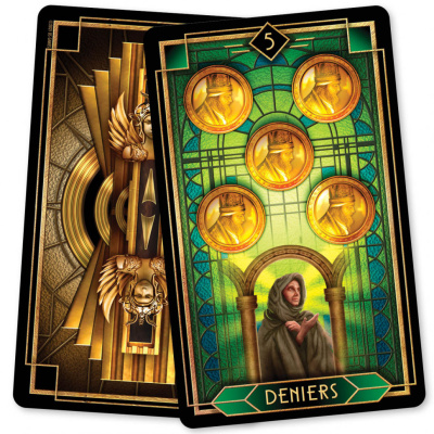 картинка Карты Таро "Tarot Decoratif Deck and Book Set" US Games / Таро Декоративное от магазина Gamesdealer.ru