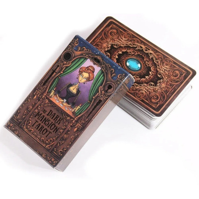 картинка Карты Таро "Dark Mansion Tarot" Reprint / Темный Особняк TAROMANIA от магазина Gamesdealer.ru