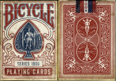 картинка Карты "Ellusionist 1900 Playing Cards Red" от магазина Gamesdealer.ru