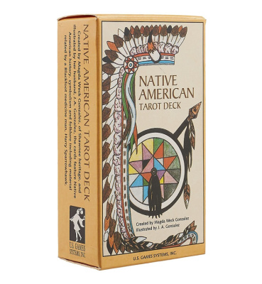 Карты Таро "Native American Tarot Deck" US Games / Таро Коренных Американцев