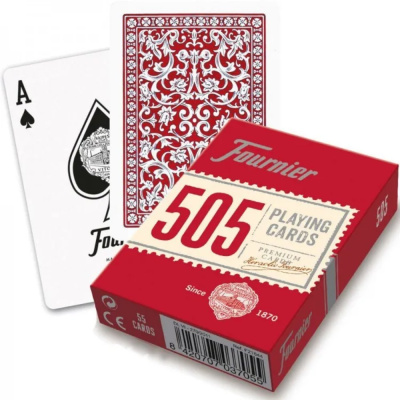 картинка Карты "Fournier no. 505 - Red / blue" от магазина Gamesdealer.ru