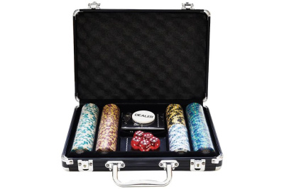 картинка Набор для покера Monte Carlo на 200 фишек от магазина Gamesdealer.ru