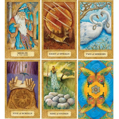 картинка Карты Таро "Chrysalis Tarot" Reprint / Хризалида Таро TAROMANIA от магазина Gamesdealer.ru